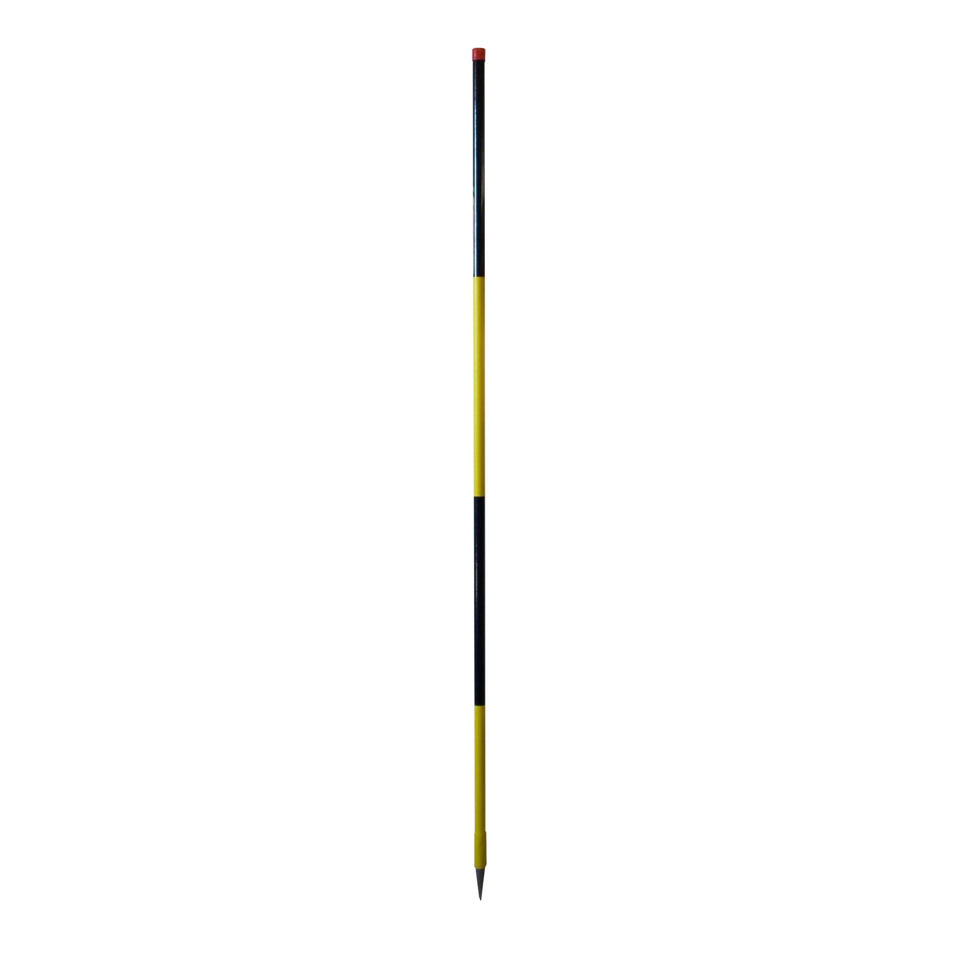 NESTLE Schneeleitstab aus Stahlrohr, 200 cm, schwarz,gelb, 12 Stück im Set NESTLE Schneeleitstab aus Stahlrohr, 200 cm, schwarz,gelb, 12 Stück im Set